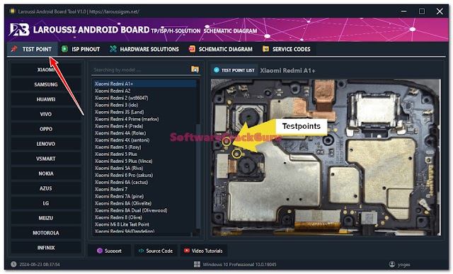 Laroussi Board Tool V1.1 Free TestPoint, ISP, Hardware Solution