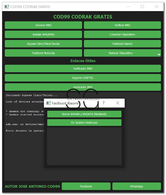 COD99 CODRAK GRATIS Multi-Features Tool Free Download