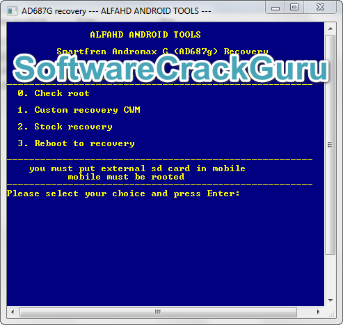 Smartfren Andromax G AD687G Recovery Tool Free Download {Direct Link}