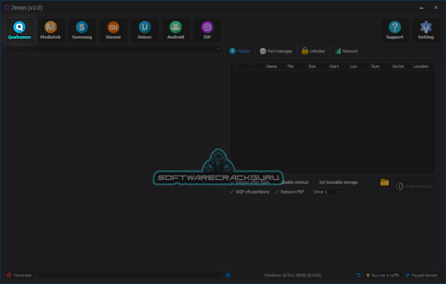 Download Zenon Tool 2.0 New Update (Samsung - Xiaomi - Android - SPD - Qualcomm - MediaTek)