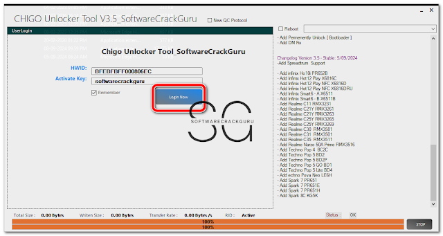 Chigo Unlocker Tool v3.5 For Qualcomm, MediaTek, SpreadTrum and More 